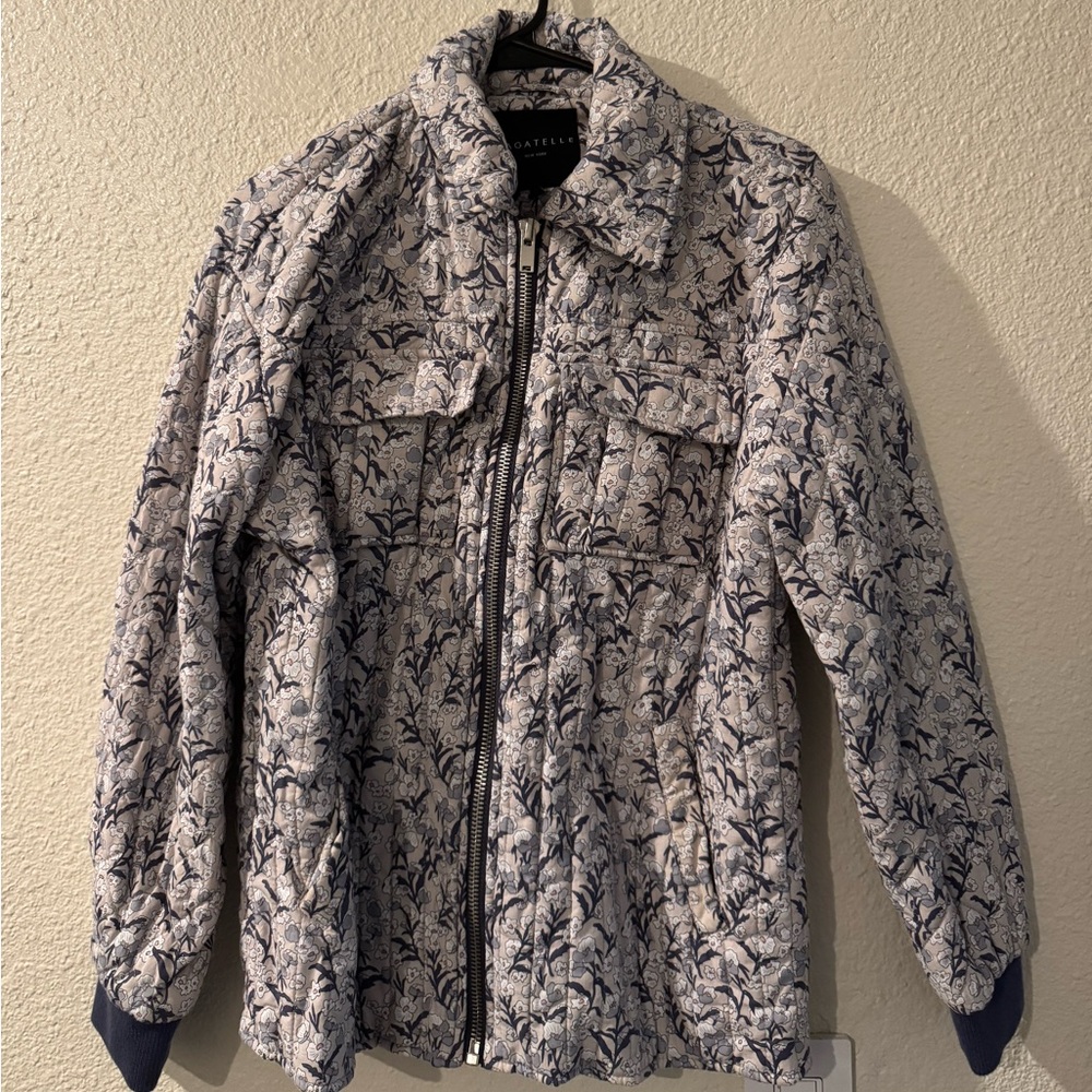 Bagatelle Women's Oversized Floral Jacket